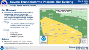 Severe weather expected Friday afternoon and evening